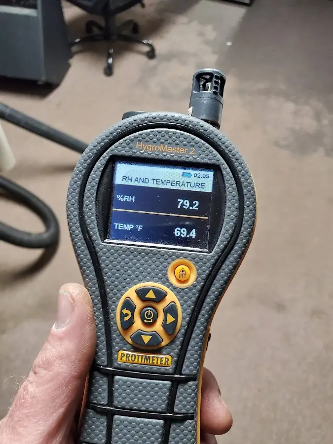 Moisture meter humidity assessment for Mold Remediation & Removal in Bethel Park